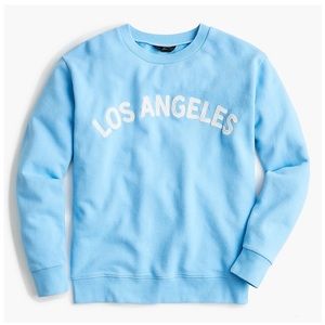 EUC J.Crew Los Angeles Sweatshirt Sz Small